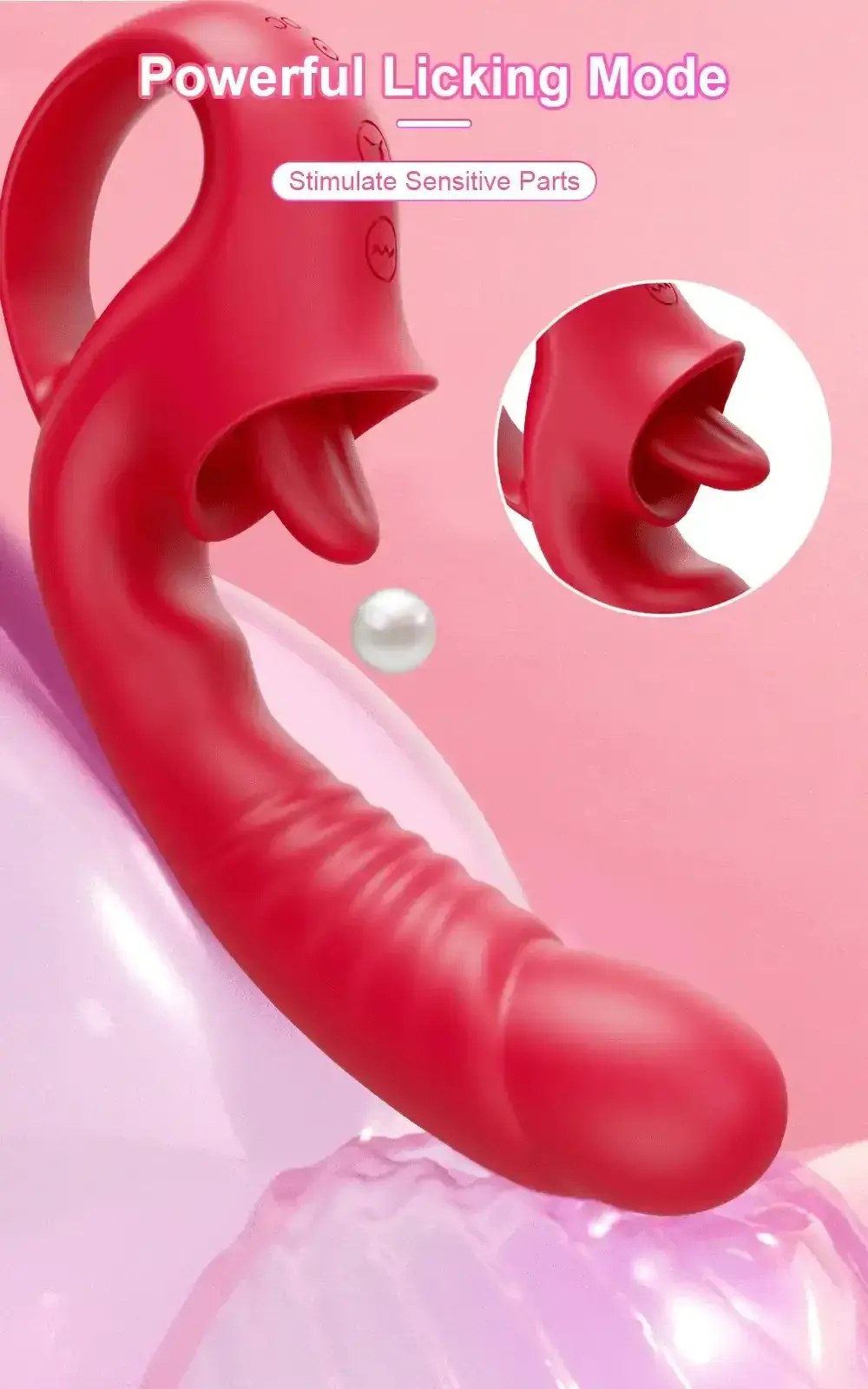 body safe silicone dual stimulation toy