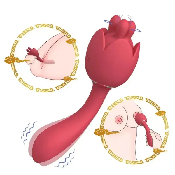 body safe silicone dual stimulator