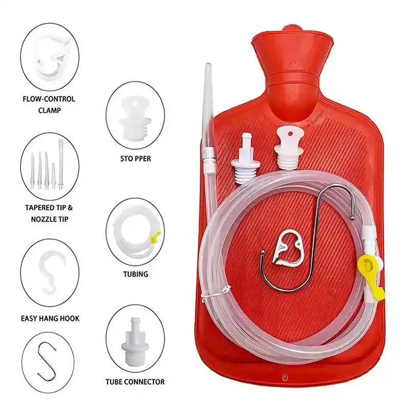 body safe silicone enema kit 1