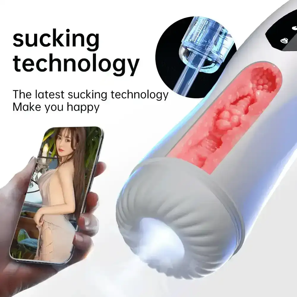 body safe silicone heating masturbator