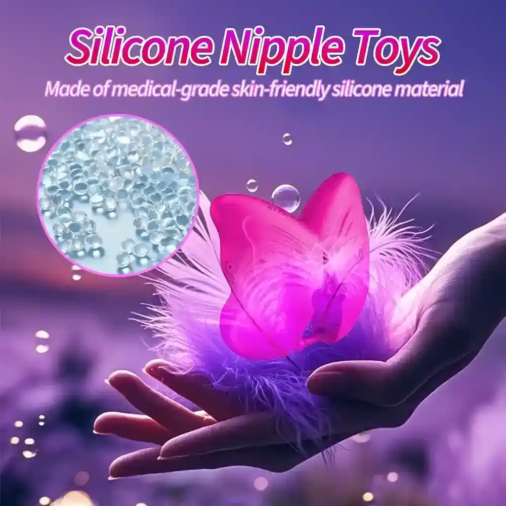 body safe silicone nipple clamps vibrating