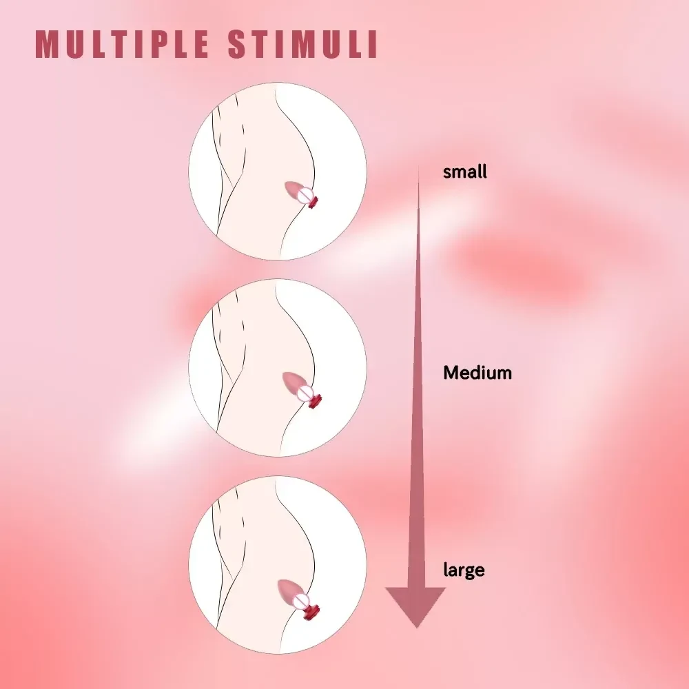 body safe silicone rose anal plug