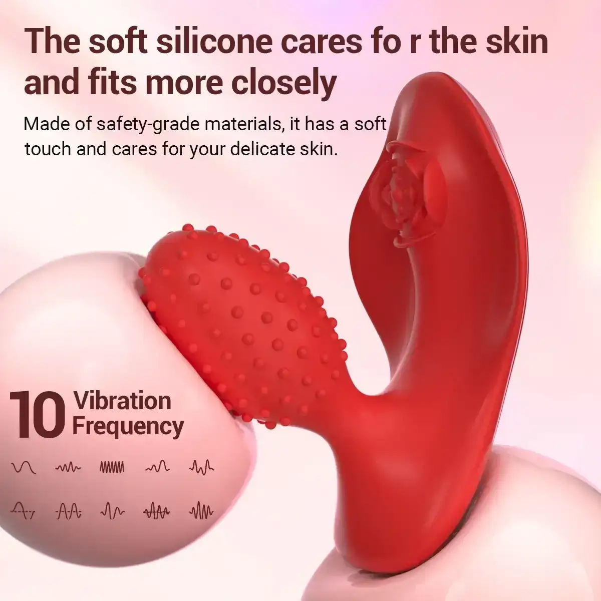 body safe silicone wearable vibrator