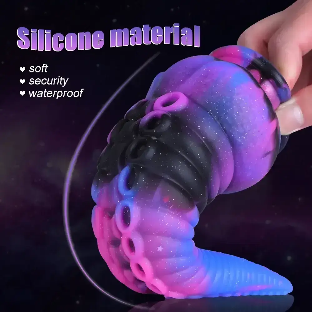 butt plug with suction cup tentacles