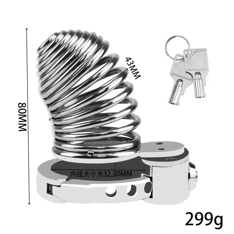 chastity device adjustable ring sizes