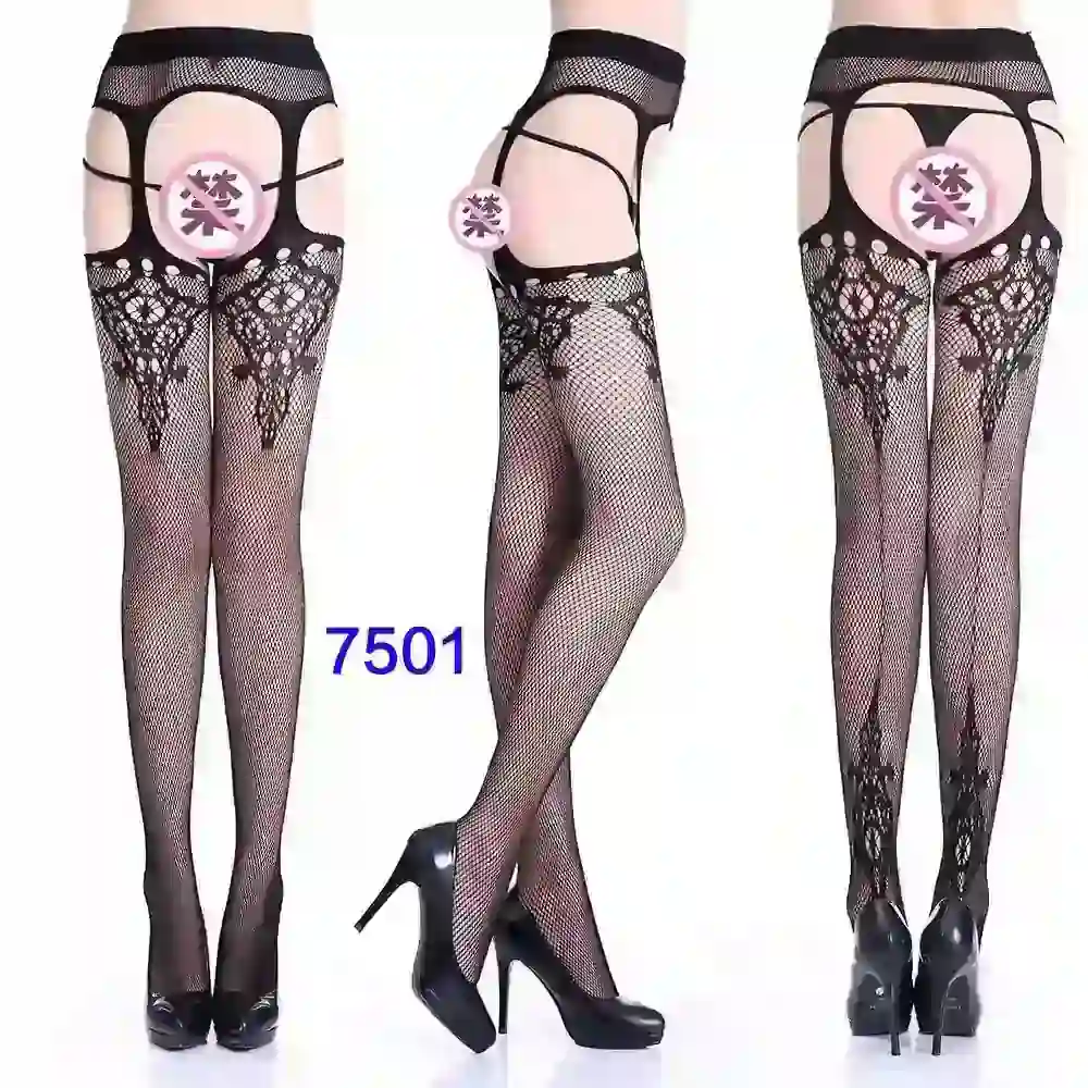 classic black fishnet for intimacy