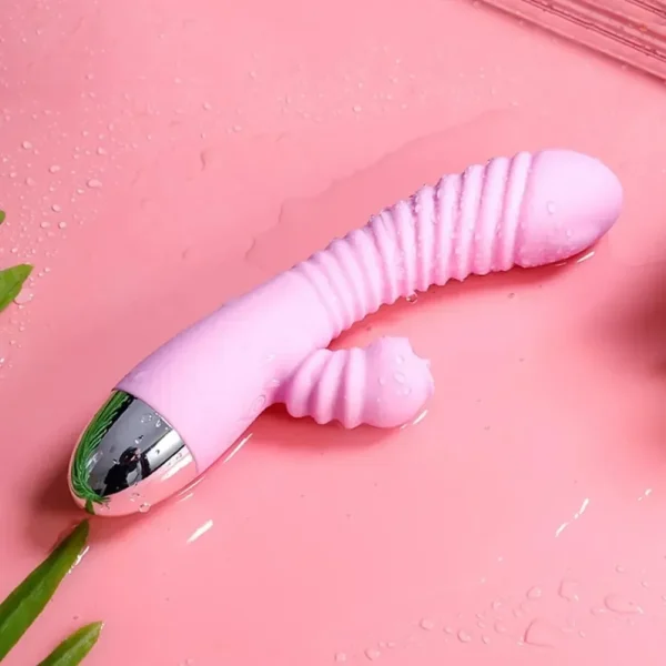 clitoral g-spot stimulation silicone vibrator