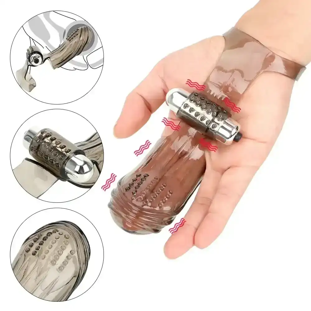 clitoral pleasure enhancer finger sleeve