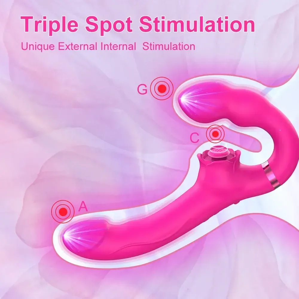 clitoral stimulation dual motor vibrator