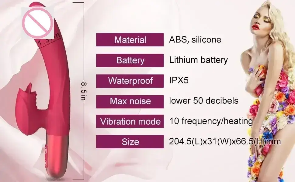 clitoral stimulator 7 licking modes