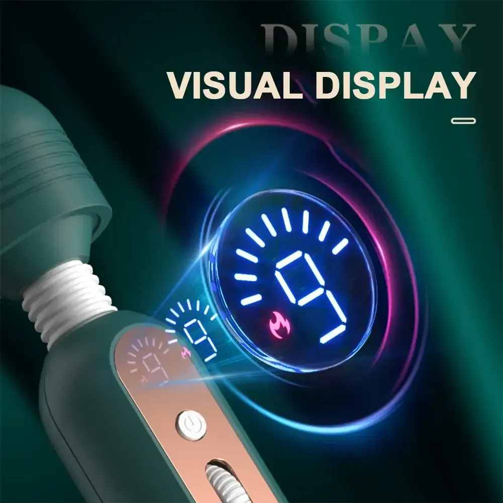 clitoral stimulator with heating silicone