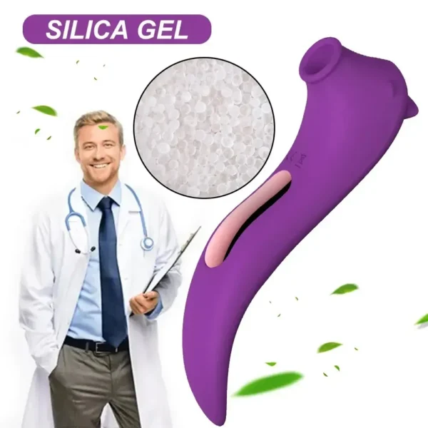 clitoral stimulator with suction waves