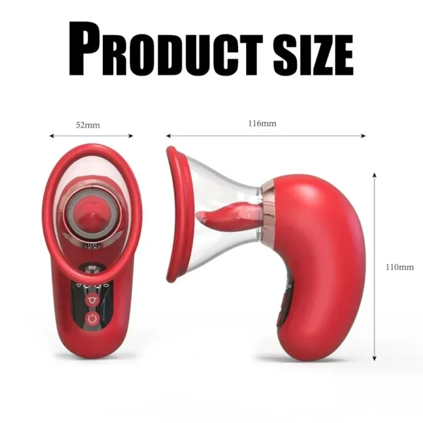 clitoral suction rose massager
