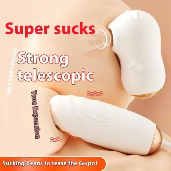 clitoral suction telescopic motion