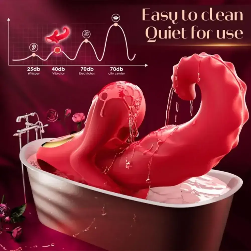 clitoral tongue vibrator app control