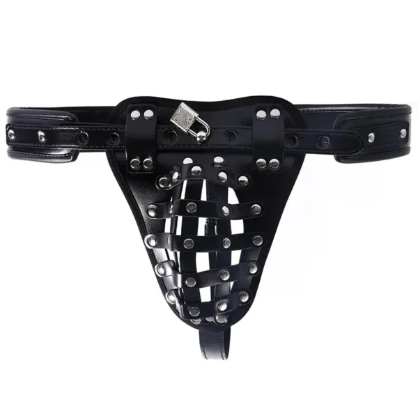comfortable adjustable male chastity device
