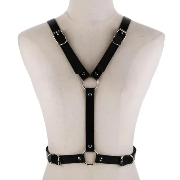 comfortable leather wing body belt