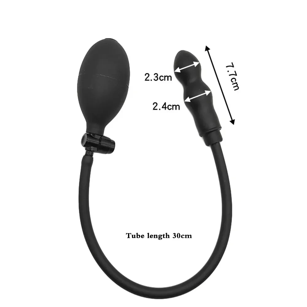 comfortable silicone expanding butt plug
