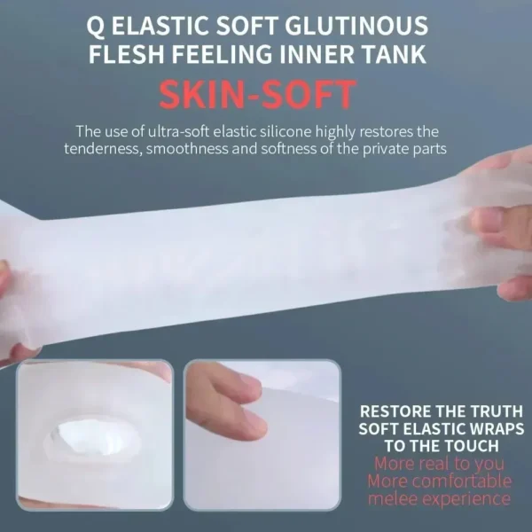 compact 7 inch male masturbator
