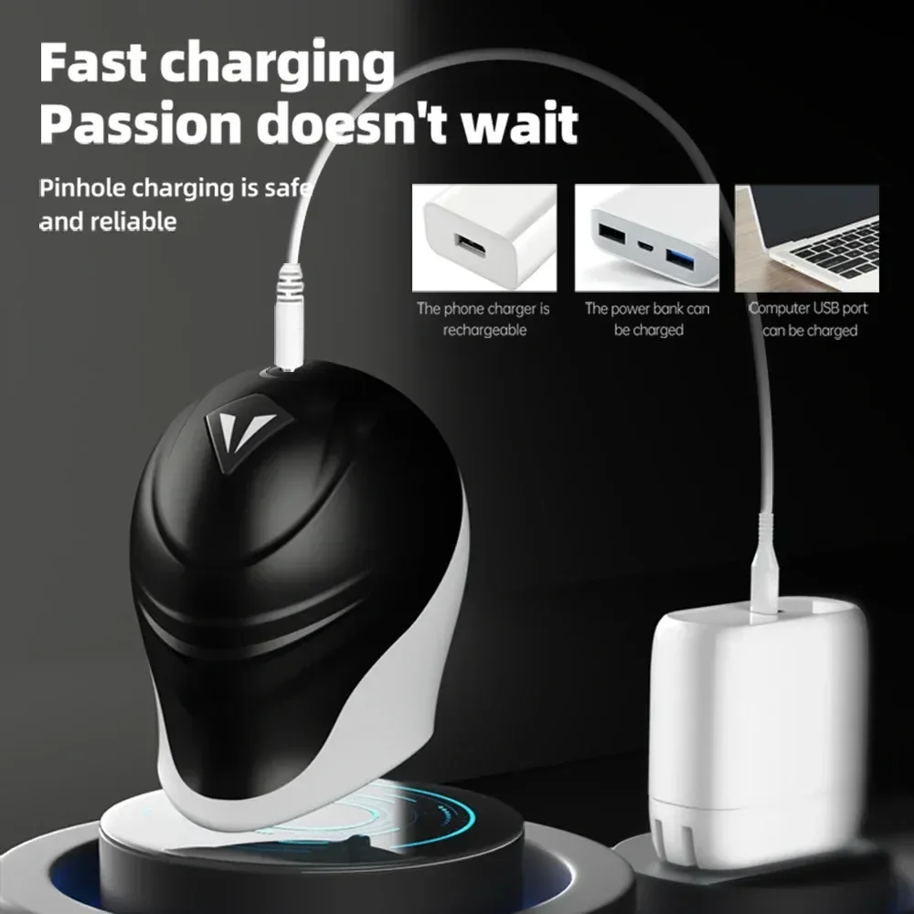 compact app control male vibrator