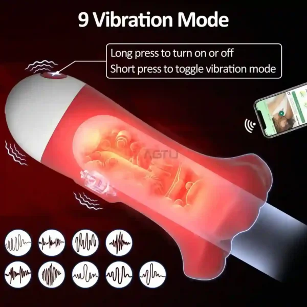 compact app controlled male pleasure