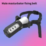 compact hands-free male pleasure device