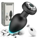 compact remote control anal vibrator