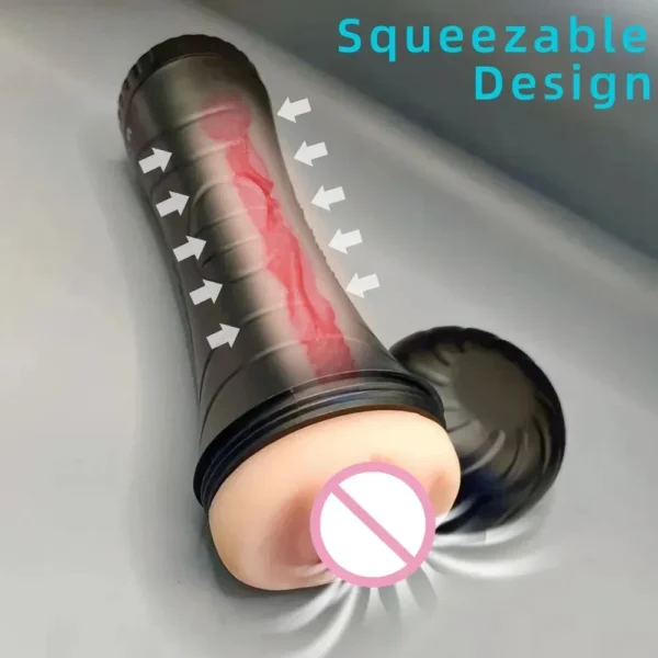 compact size mens masturbator