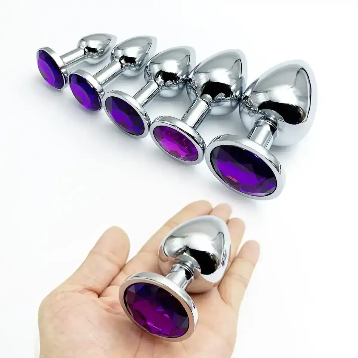 cooling sensation metal anal toy
