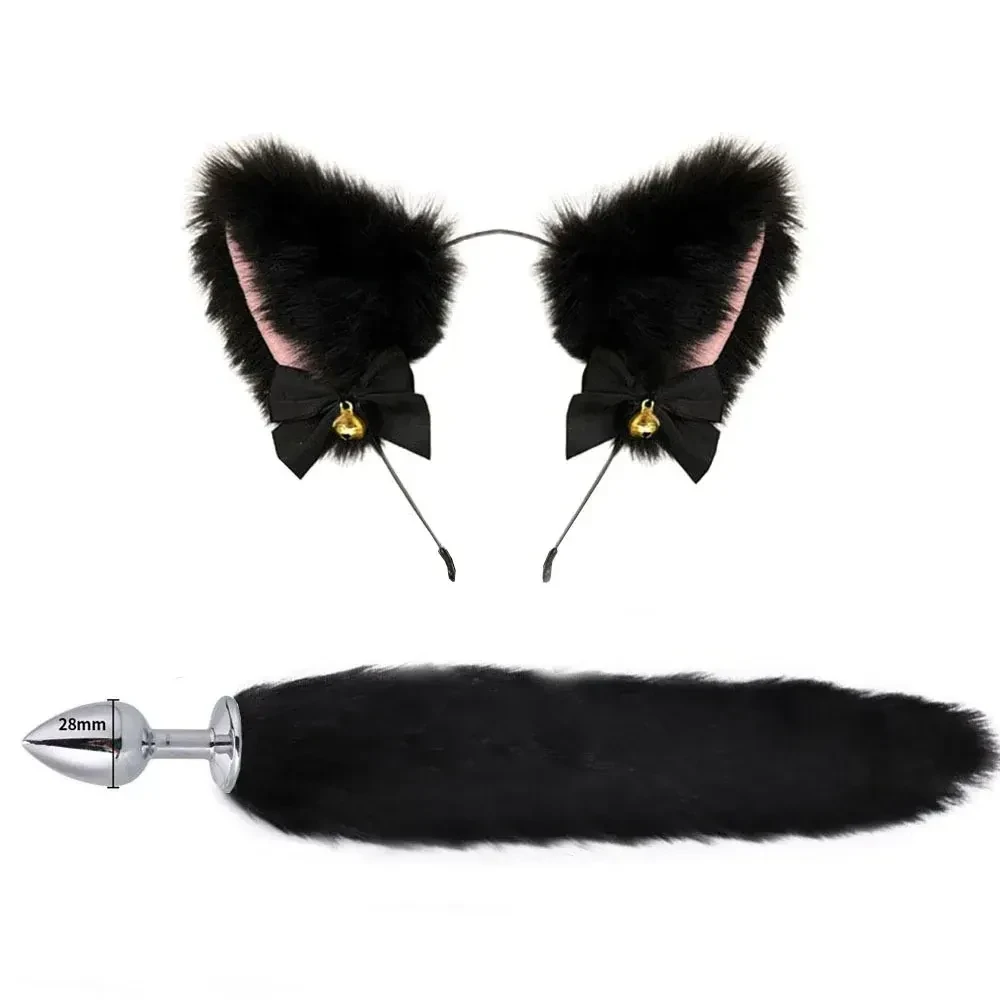 cosplay animal tail butt plug 1