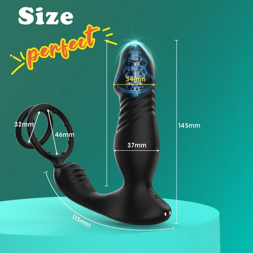 curved prostate massager for men