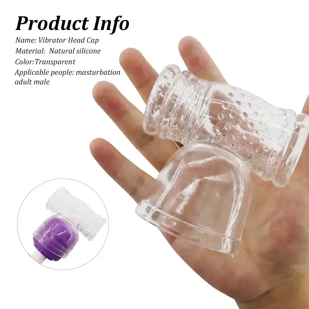 curved silicone wand attachment