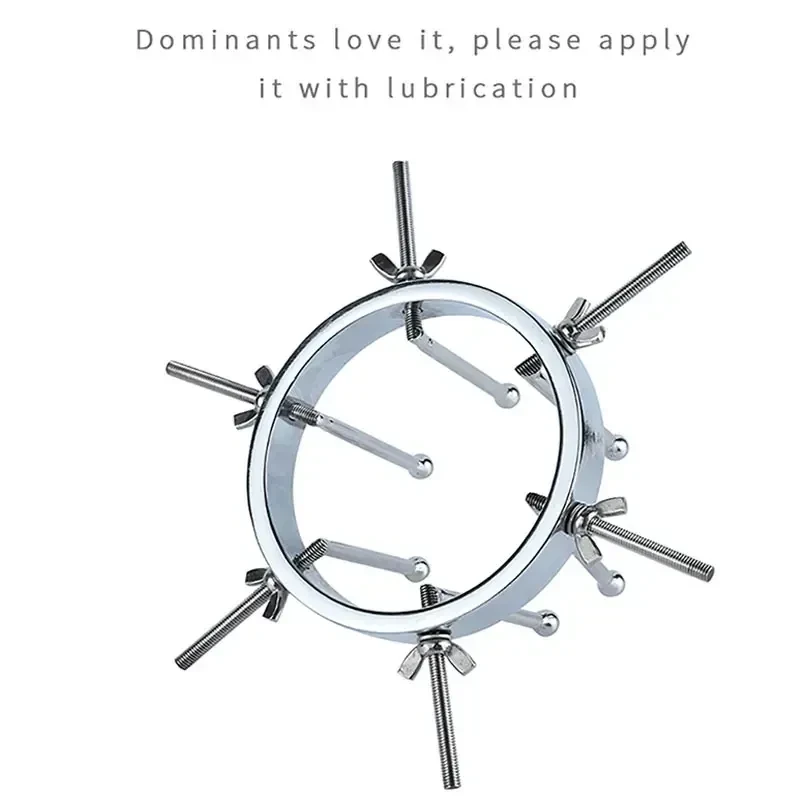 curved stainless steel vaginal dilator