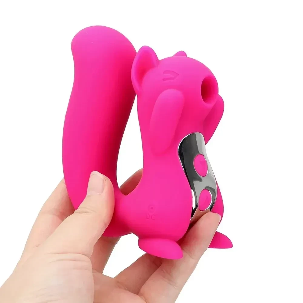 cute squirrel clitoral suction toy