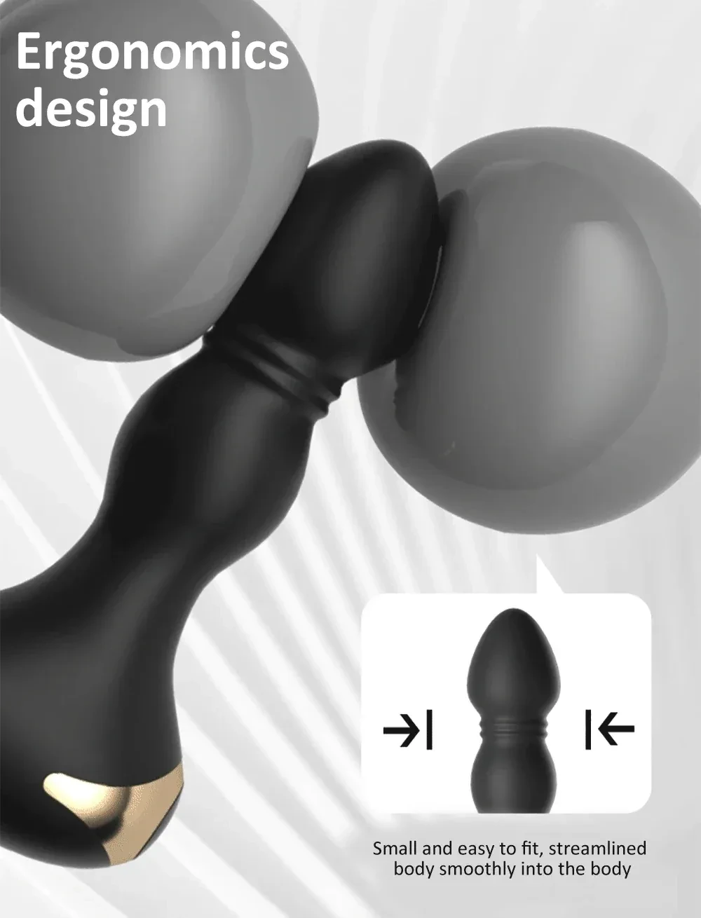daily waterproof silicone anal toy