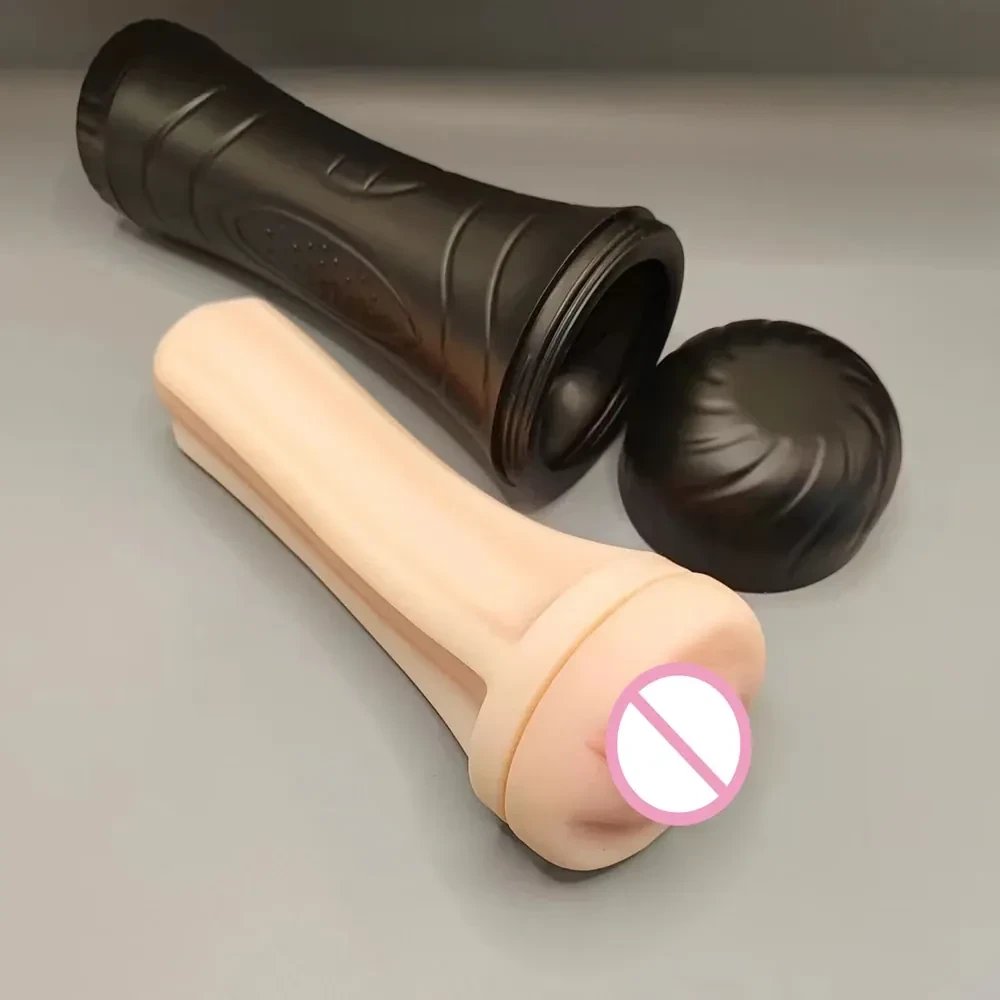 deep clamping texture masturbator cup
