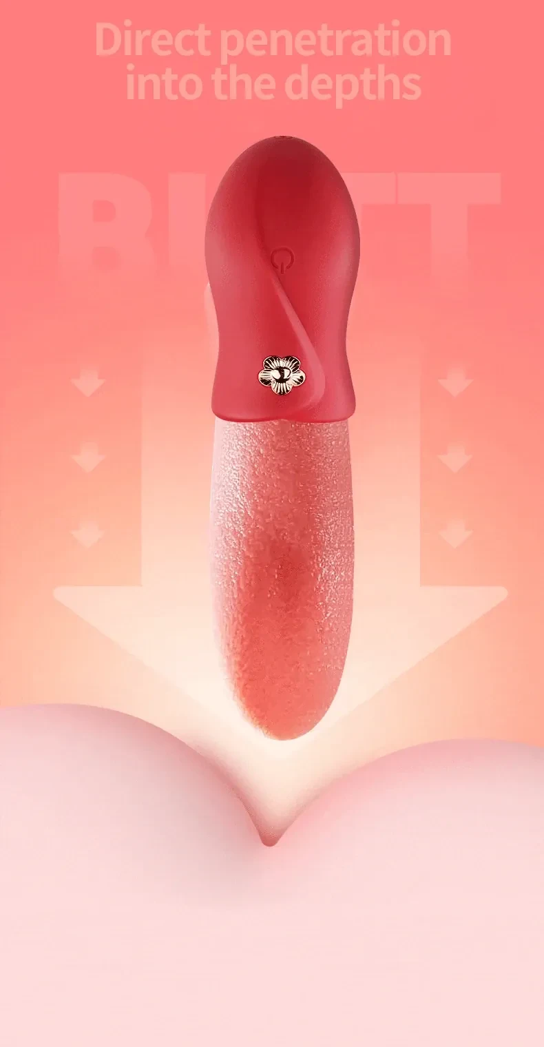deep g spot penetration tongue toy