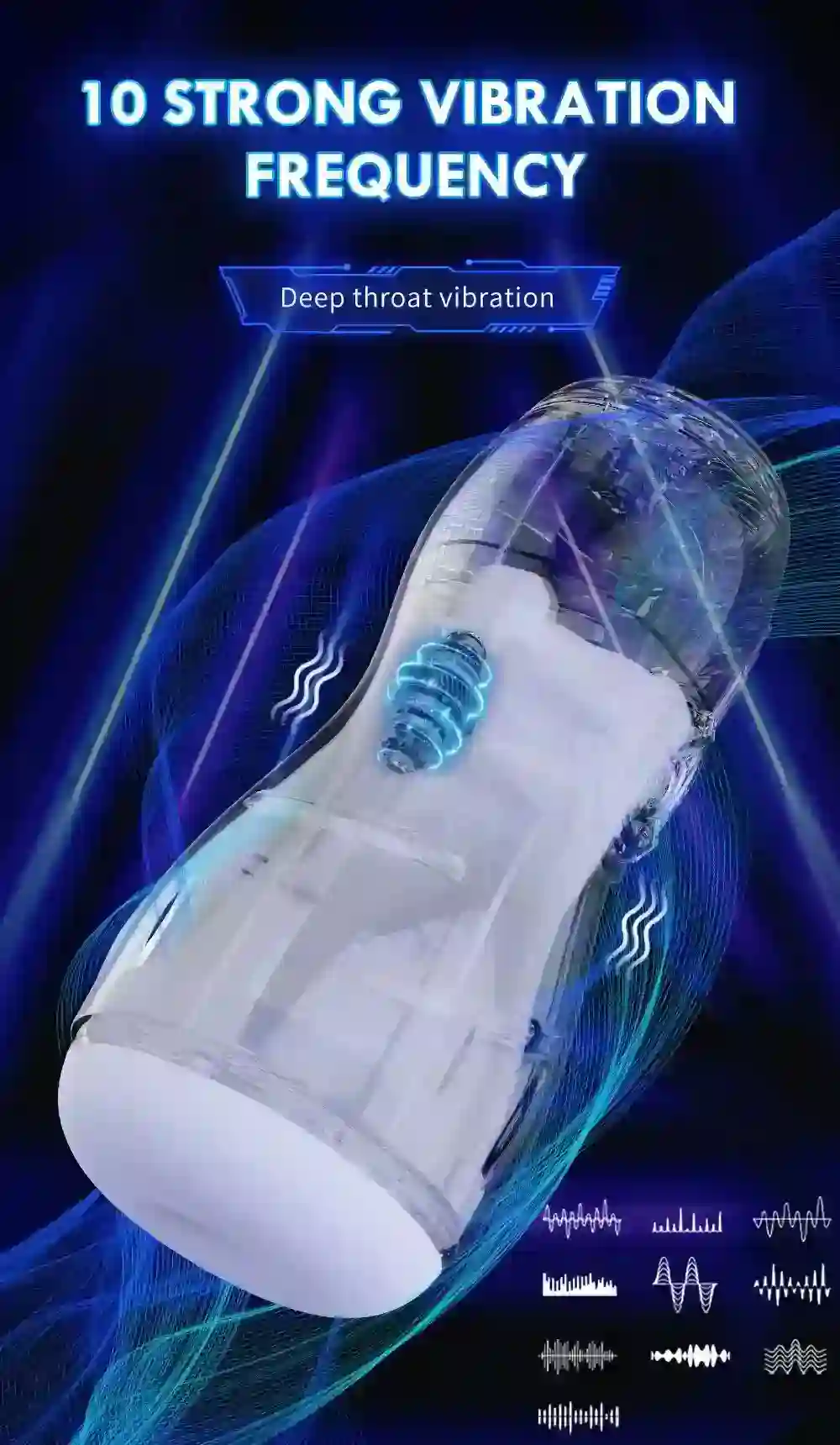 deep throat vibrating male toy