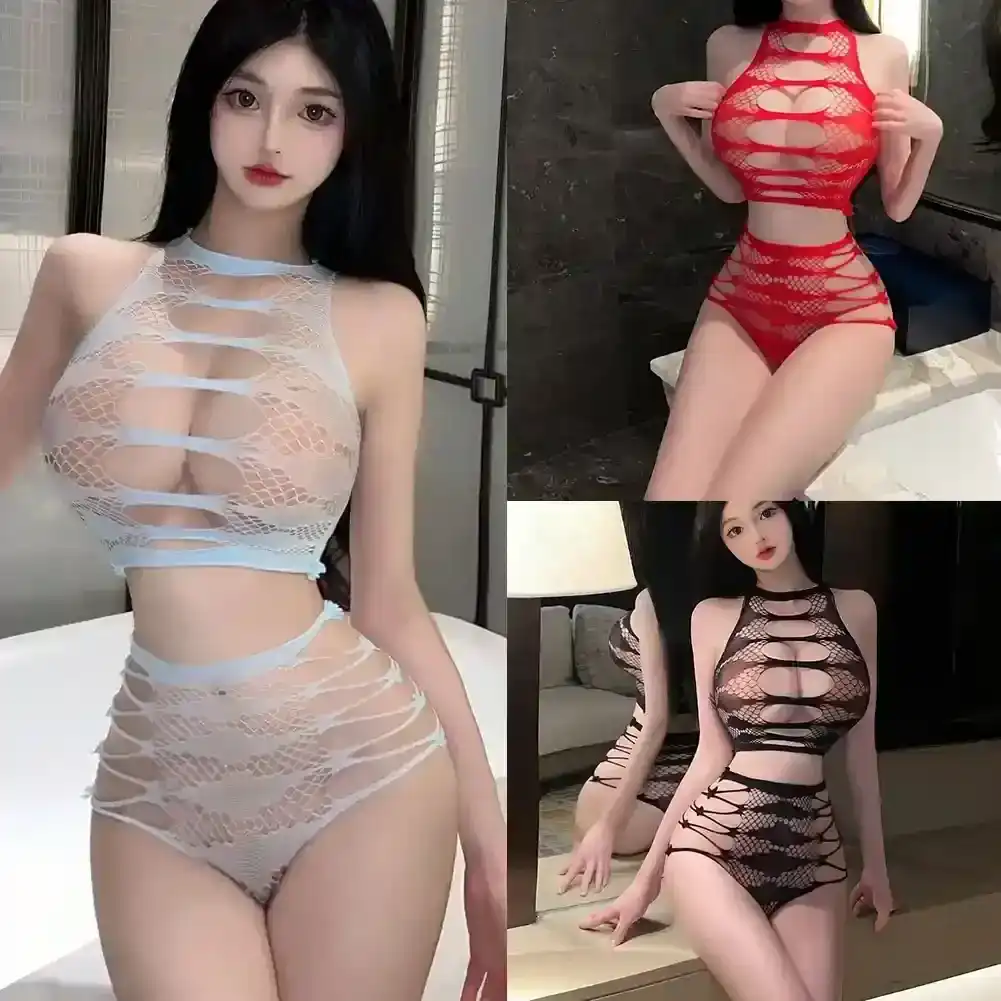 delicate nylon net cloth set