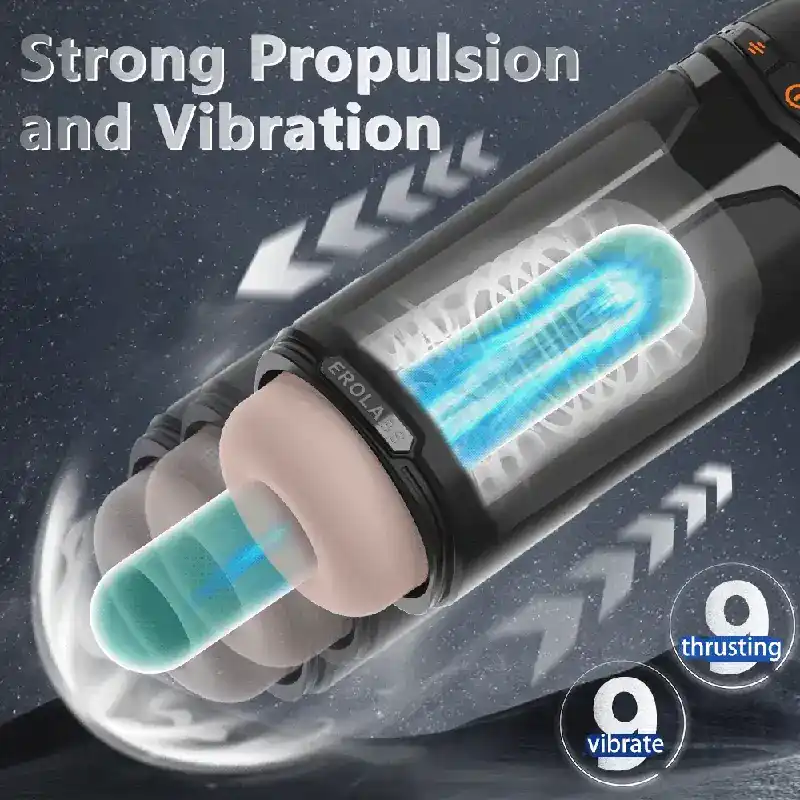 dense channel realistic silicone stroker