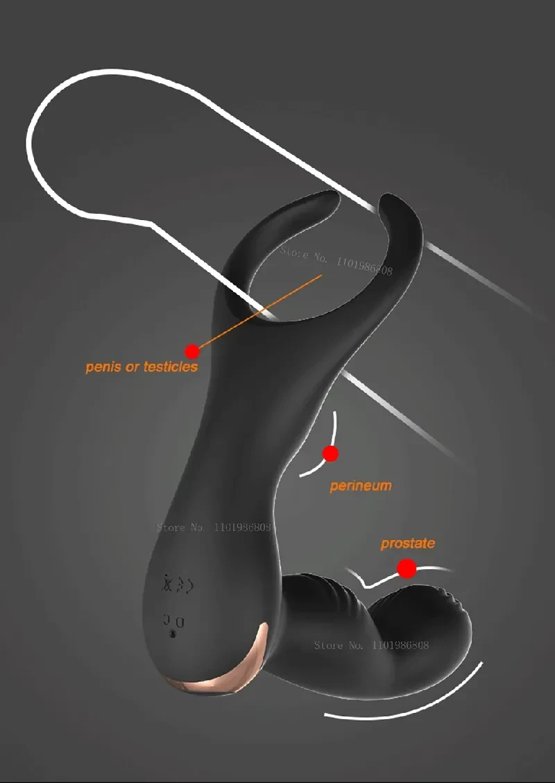 dildo shaped prostate massager men