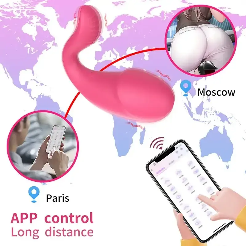 discreet app control g spot vibrator
