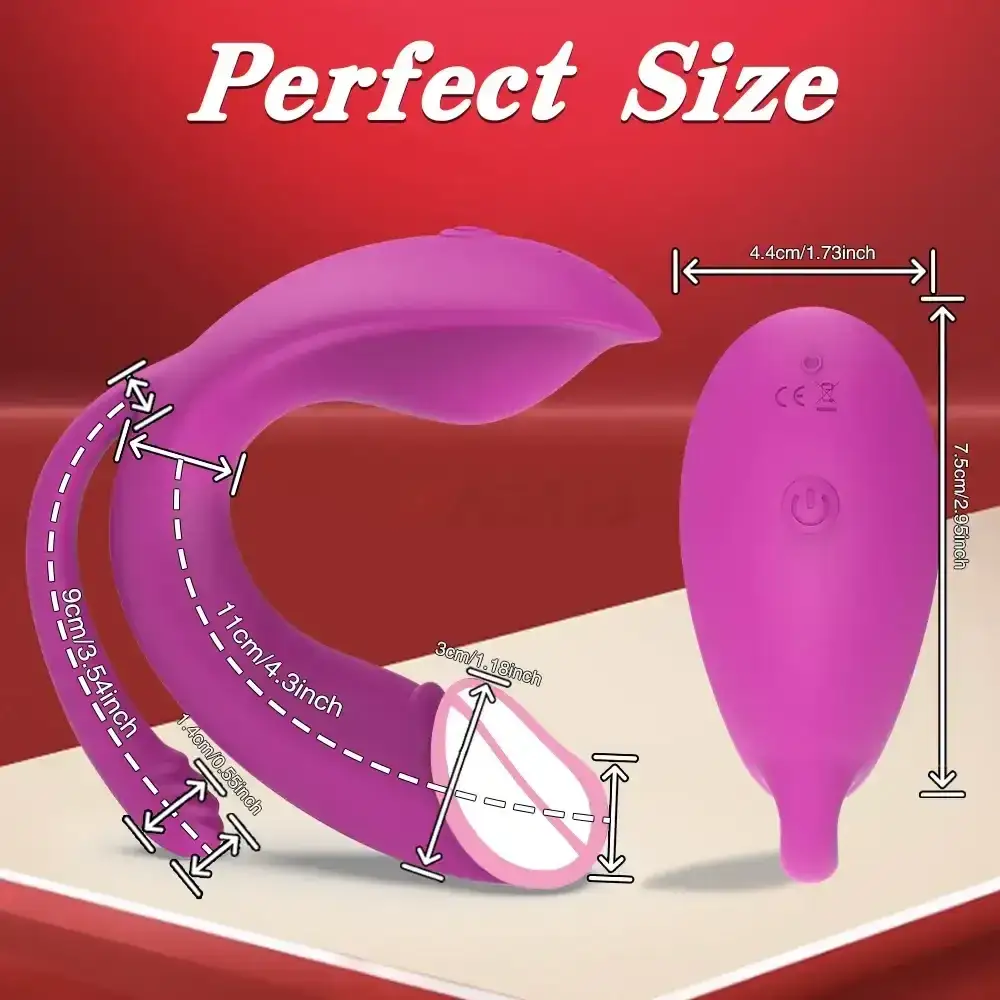 discreet g spot clitoral vibrator pink