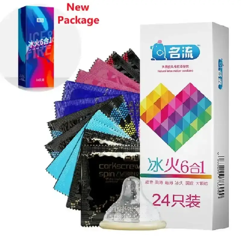 discreet large natural latex condoms