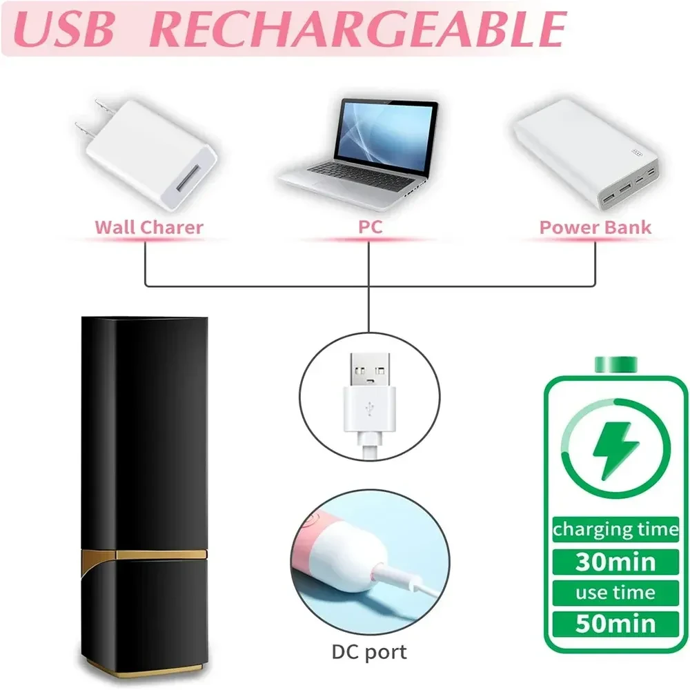 discreet lipstick massager waterproof