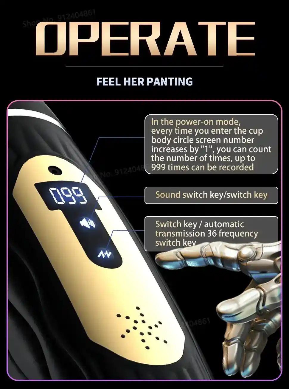 discreet male masturbator heated tpe