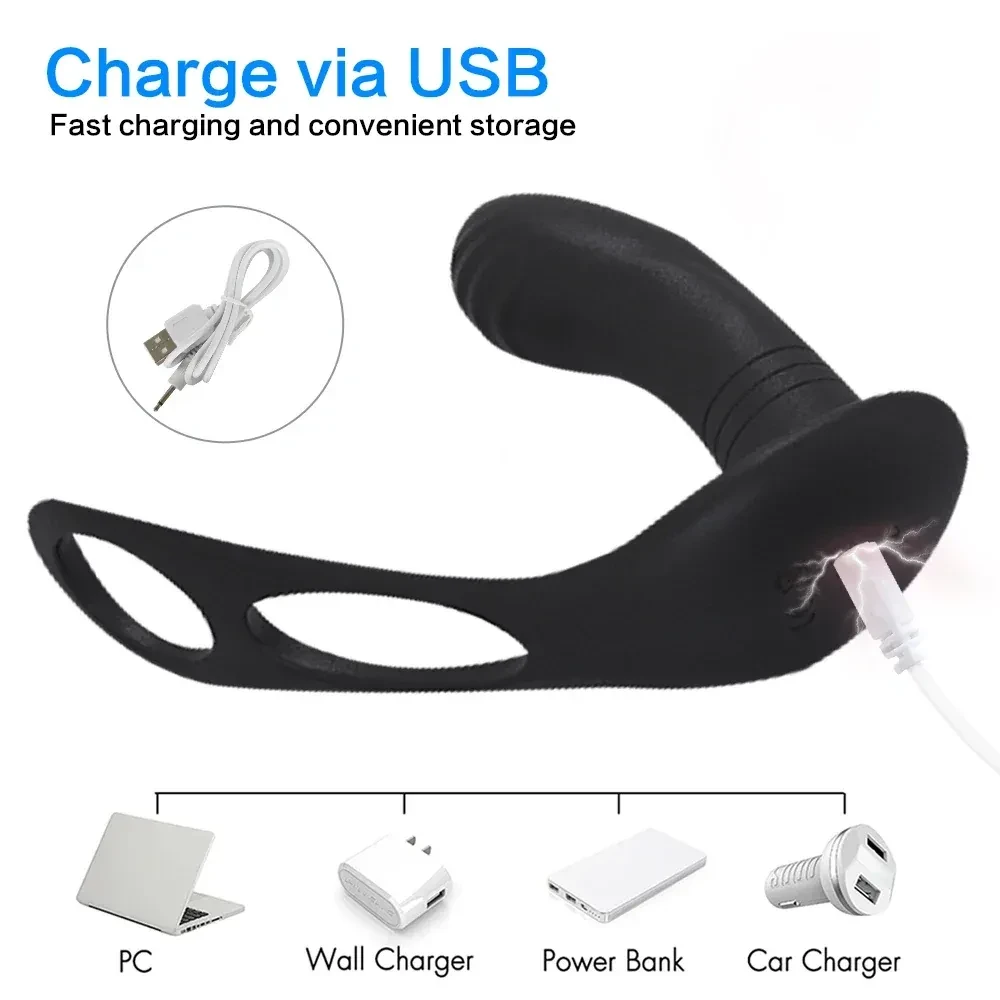 discreet prostate massager remote control