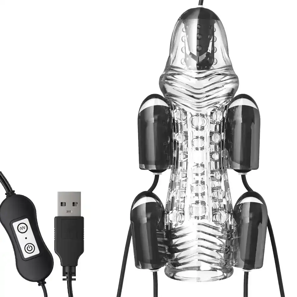discreet quiet male masturbator device