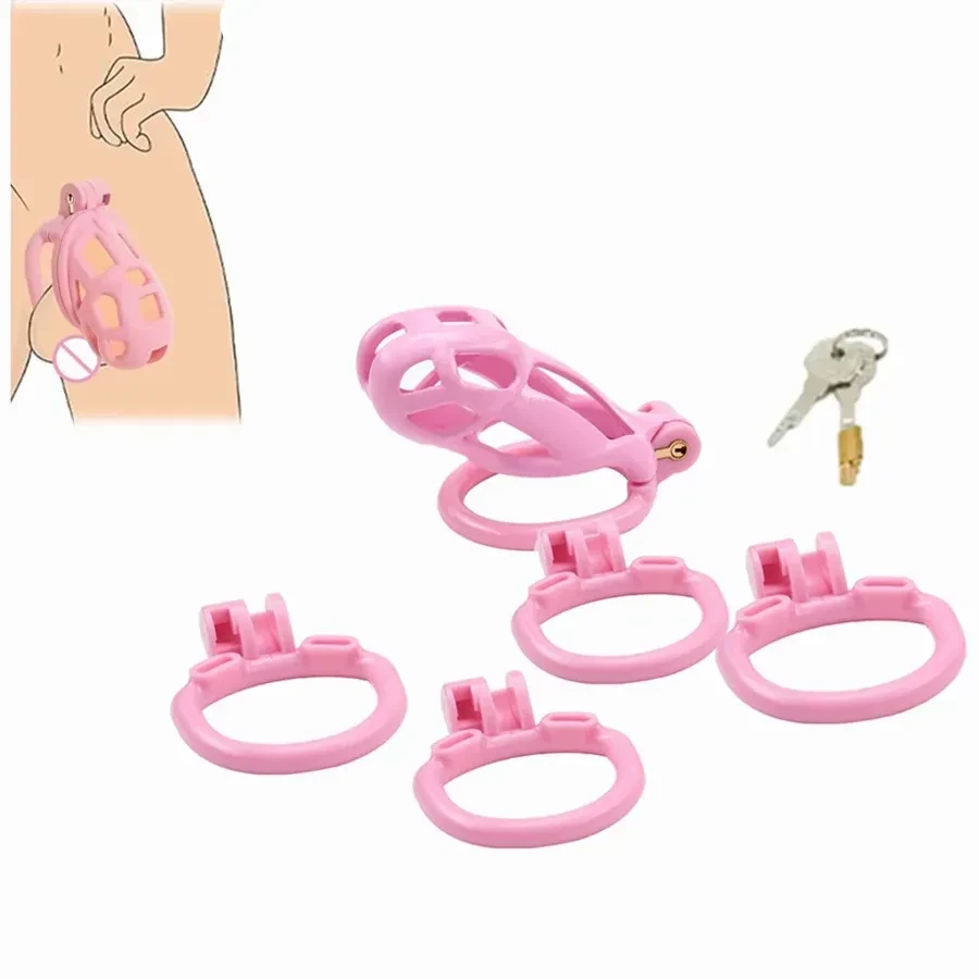 discreet resin penis cage men