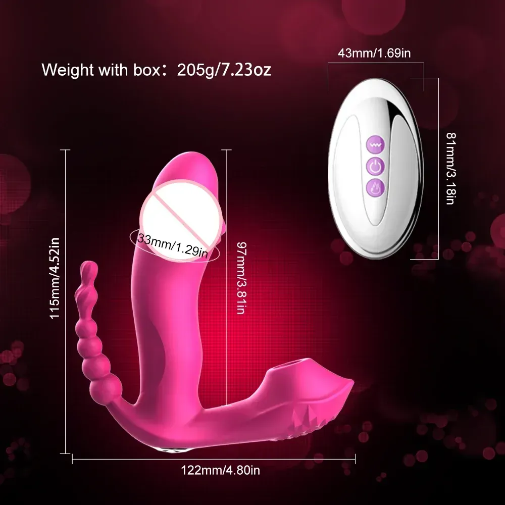 discreet vibrating anal beads remote